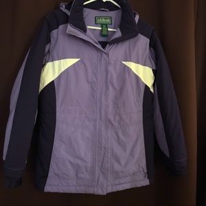 Purple LL. Bean Winter Jacket - girls xl